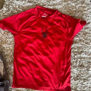 Spyder swim rashguard boy